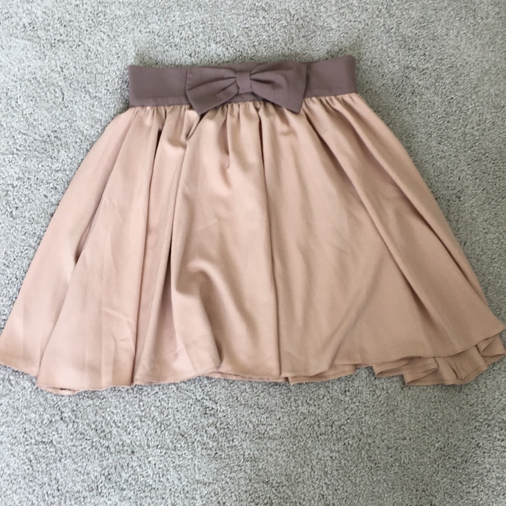 Cute bow skirt